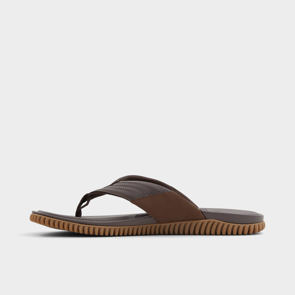 Aldo Riptide Other Brown Men's Flip flops - Flip flop Other brown