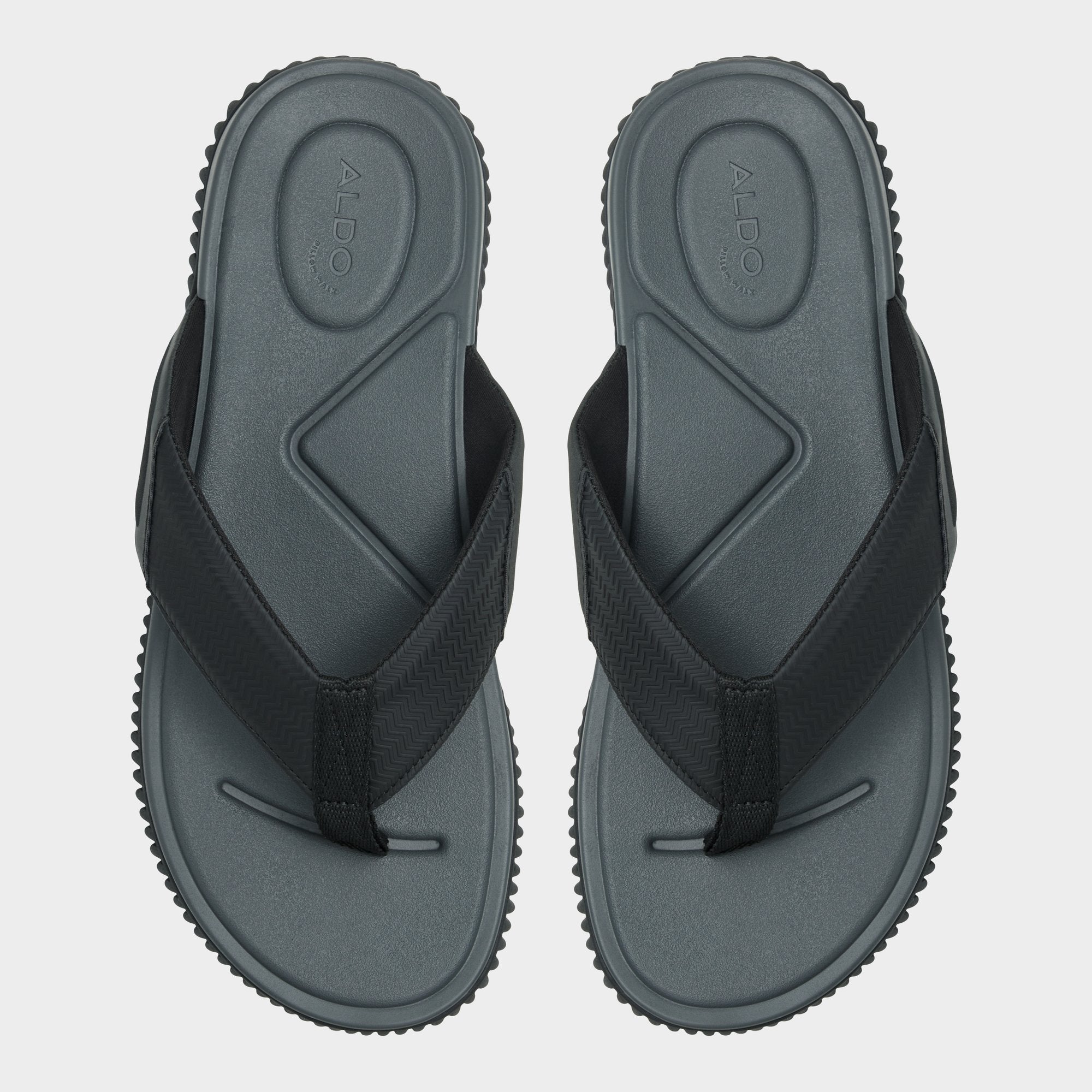 Aldo Riptide Black Men's Flip flops - Flip flop Black
