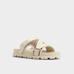 Aldo Deniels Medium Beige Men's Slides - Slide sandal Medium beige
