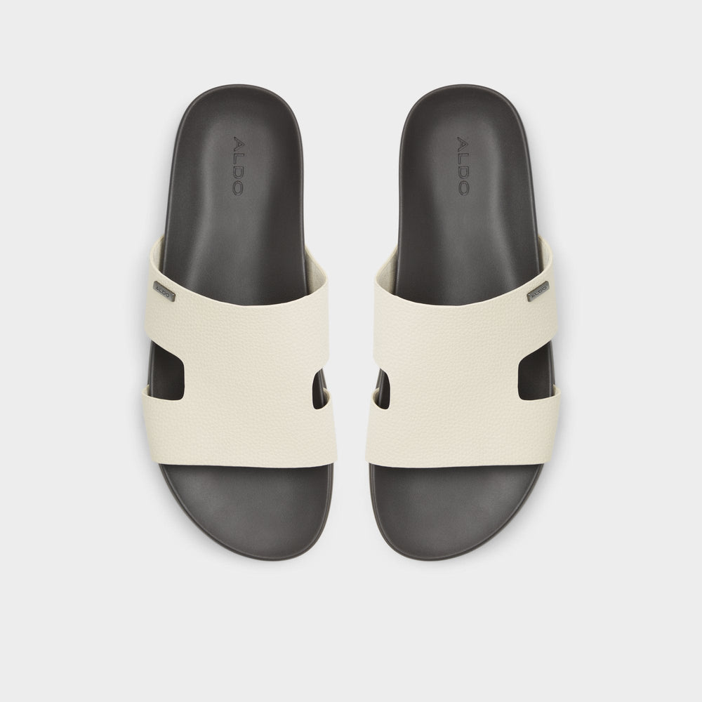 Aldo Mondi Light Grey Men's Slides - Slide sandal Light grey
