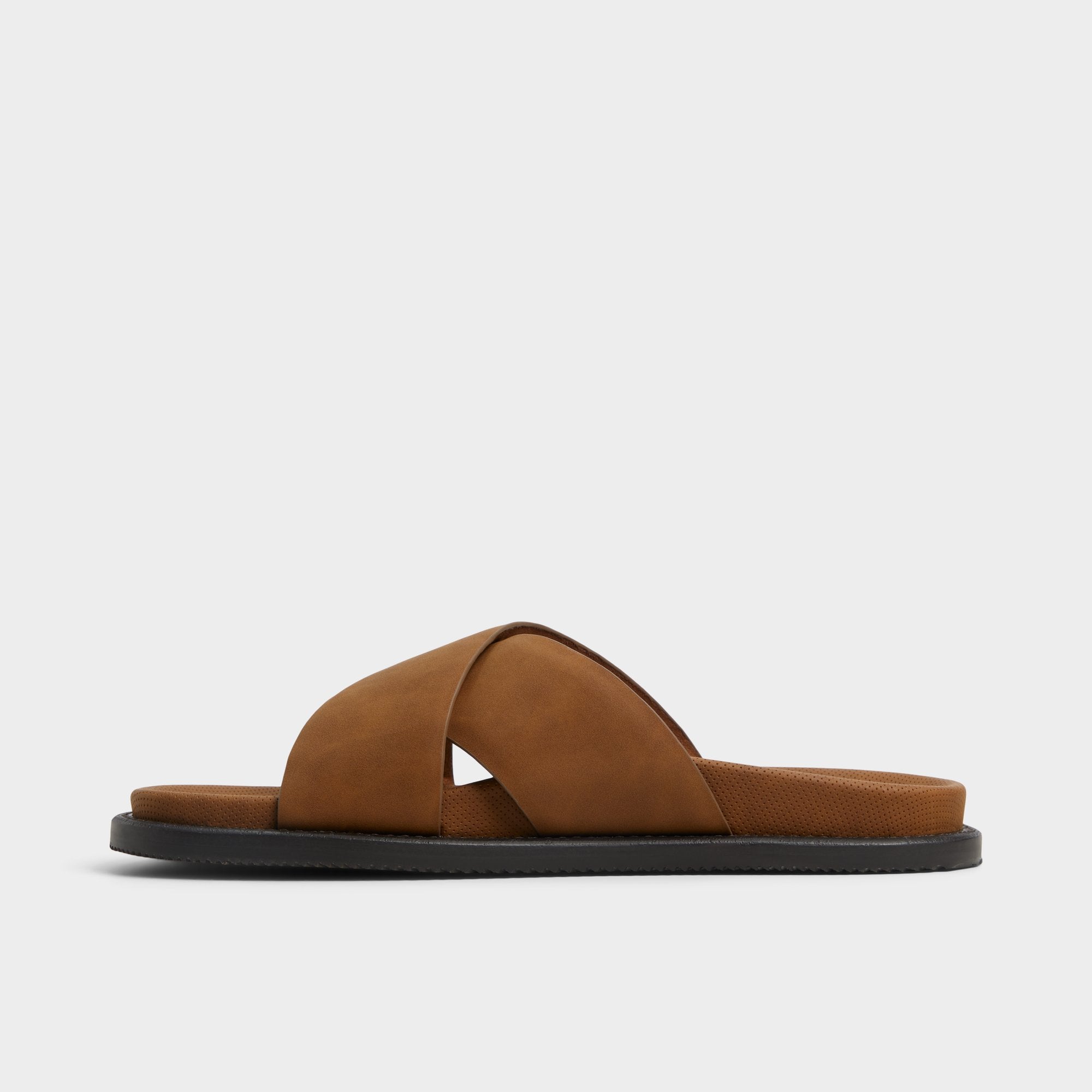 Aldo Marrin Cognac Men's Slides - Slide sandal Cognac