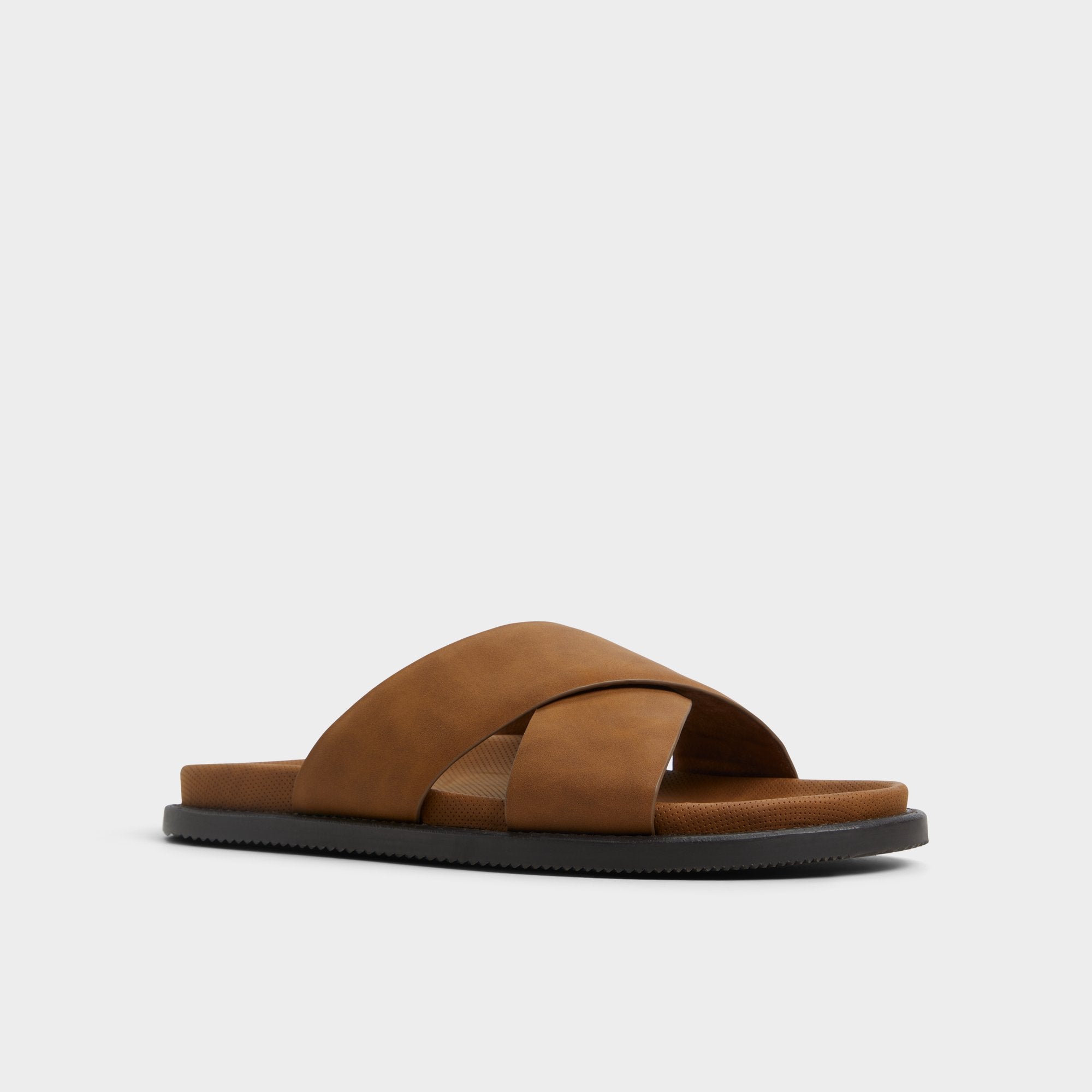 Aldo Marrin Cognac Men's Slides - Slide sandal Cognac