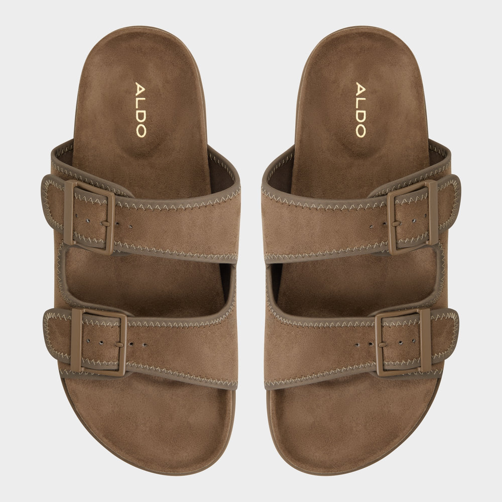 Aldo Sunnyside Light Brown Men's Slides - Slide sandal Light brown