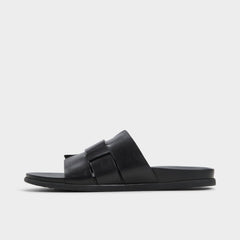 Aldo Padien Black Men's Sandals & Slides - Slide sandal Black