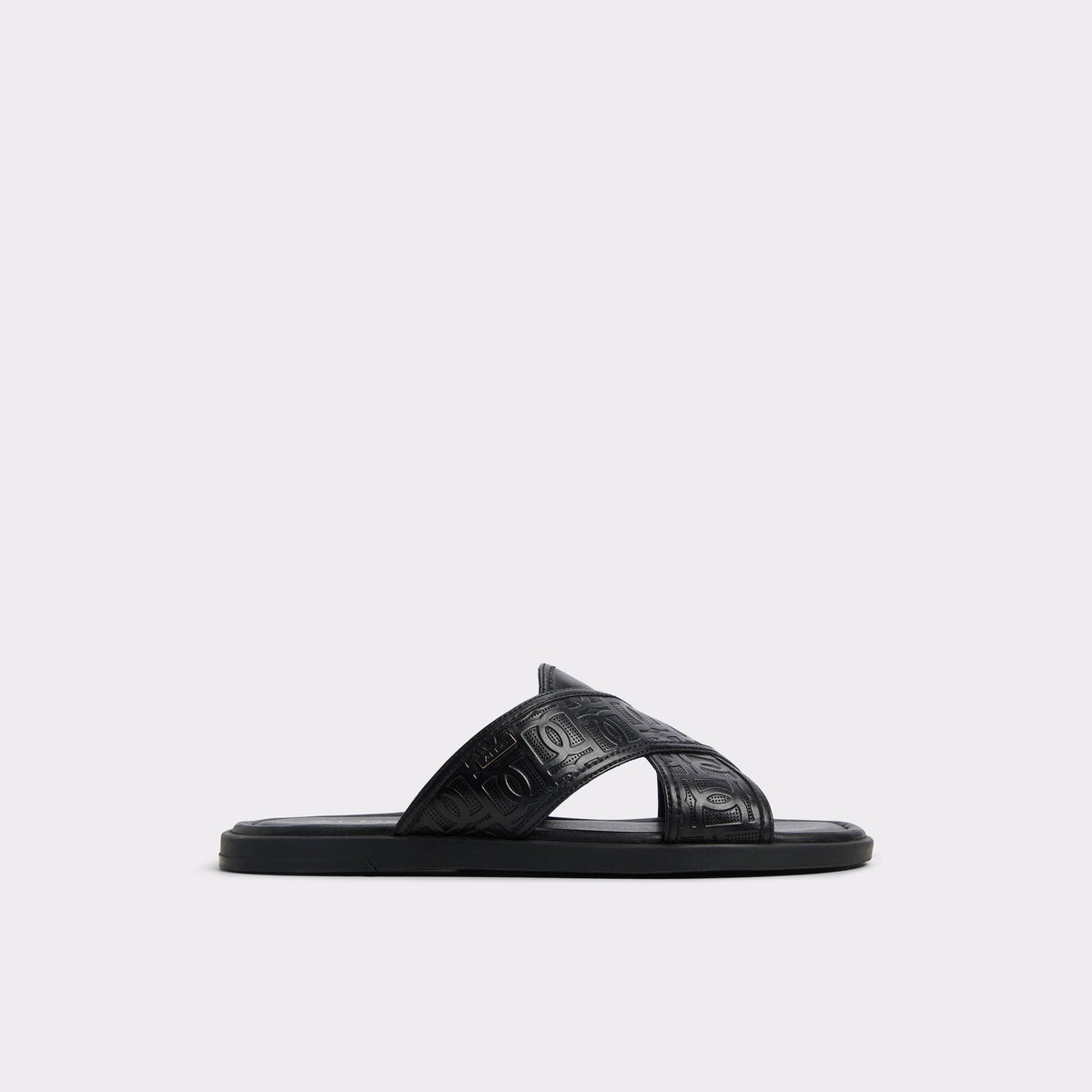 Aldo Olino Open Black Men's Slides - Slide sandal Open black