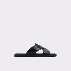Aldo Olino Open Black Men's Slides - Slide sandal Open black