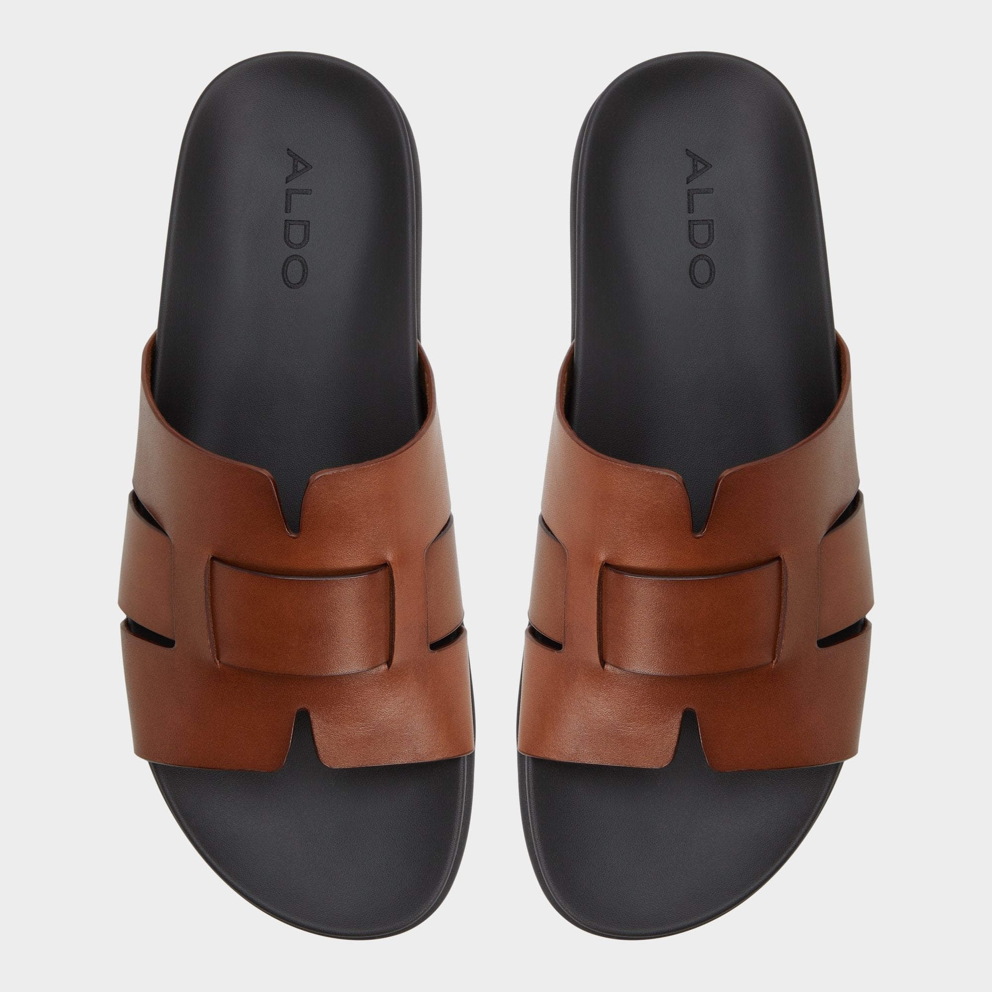 Aldo Padien Cognac Men's Sandals & Slides - Slide sandal Cognac