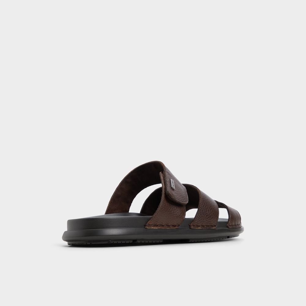 Aldo Windham Dark Brown Men's Sandals & Slides - Slide sandal Dark Brown