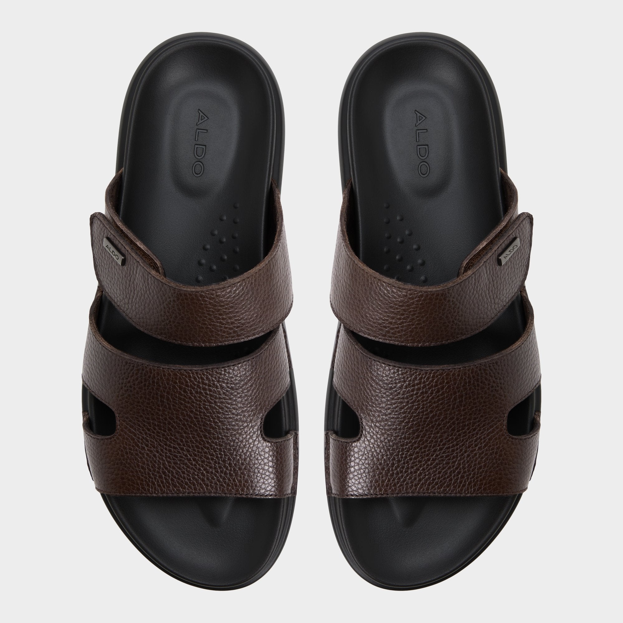 Aldo Windham Dark Brown Men's Sandals & Slides - Slide sandal Dark Brown