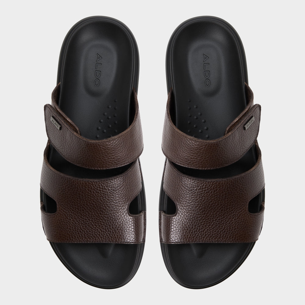 Aldo Windham Dark Brown Men's Sandals & Slides - Slide sandal Dark Brown