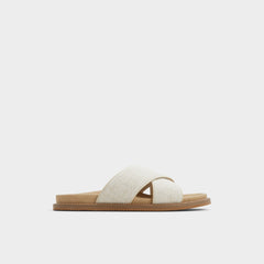 Aldo Marrin Open Beige Men's Slides - Slide sandal Open Beige