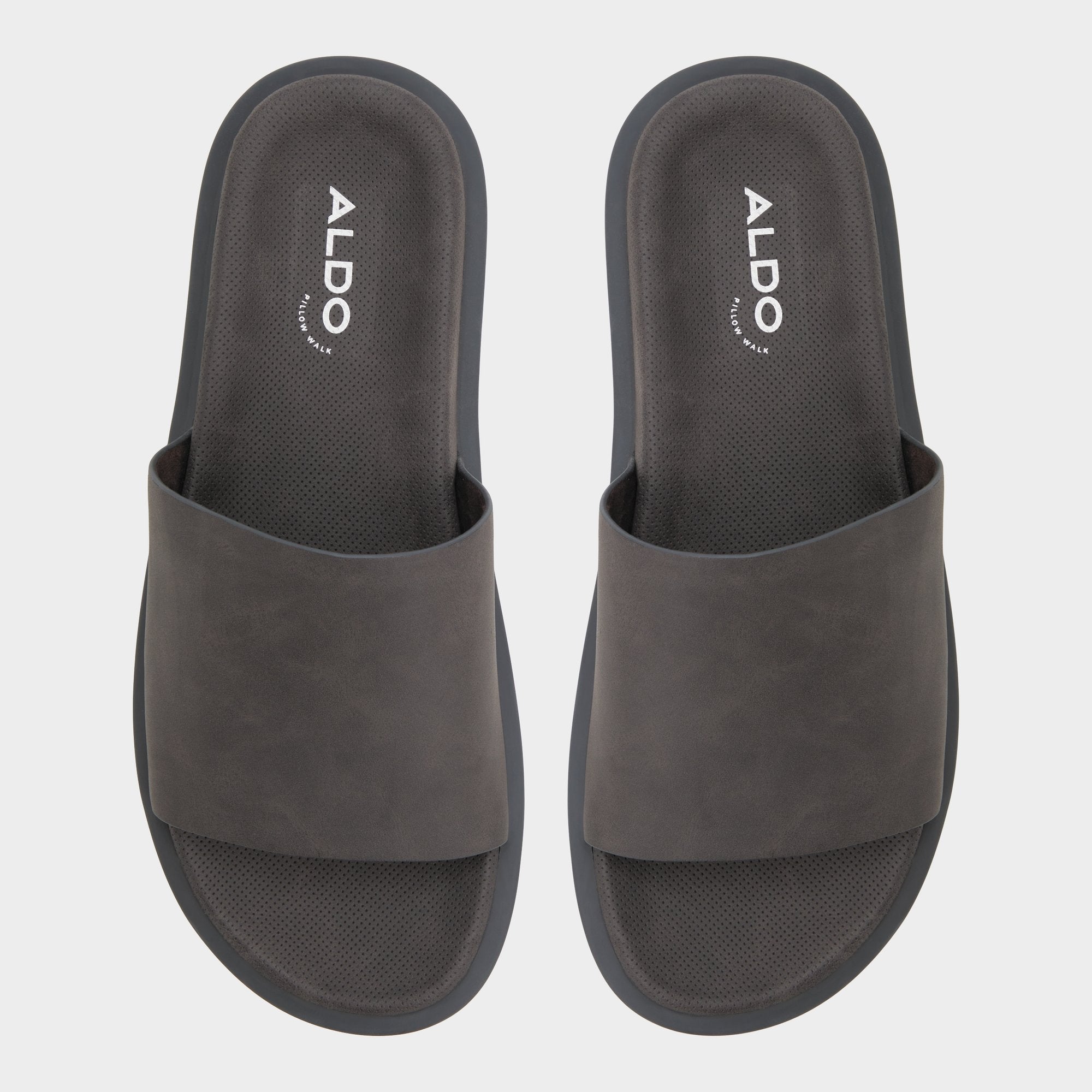 Aldo Galesa Brown Men's Slides - Slide sandal Brown