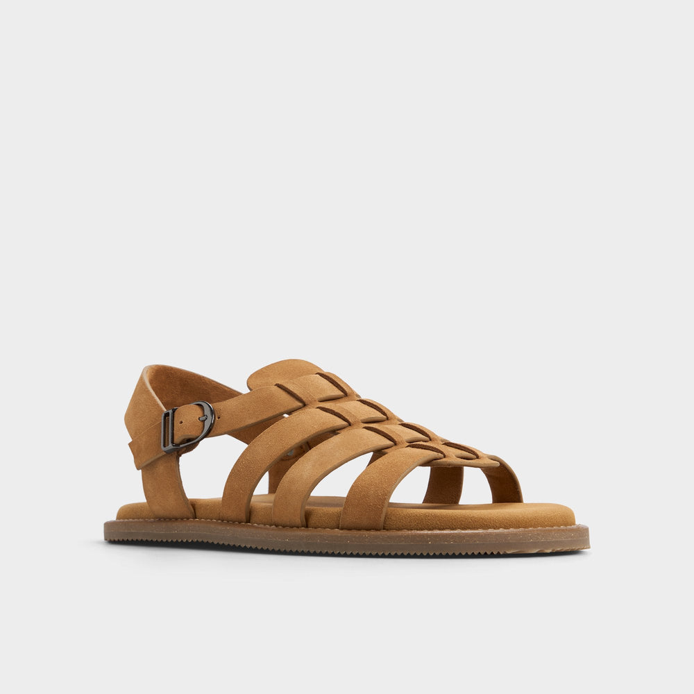 Aldo Warley Camel Men's Sandals & Slides - Strappy flat sandal Camel