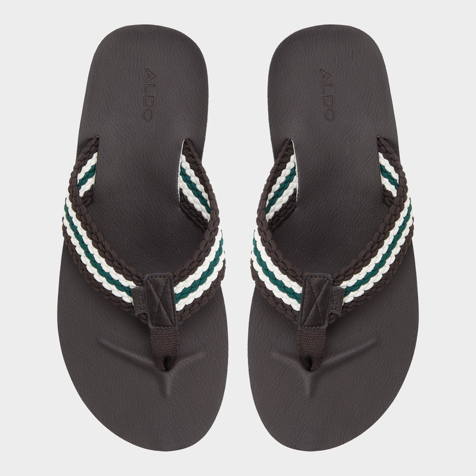 Aldo Adede Dark Brown Men's Flip flops - Flip flop Dark Brown
