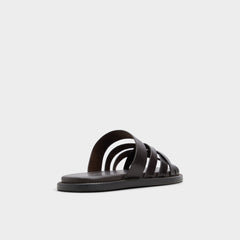 Aldo Haniff Brown Men's Sandals & Slides - Strappy flat sandal Brown