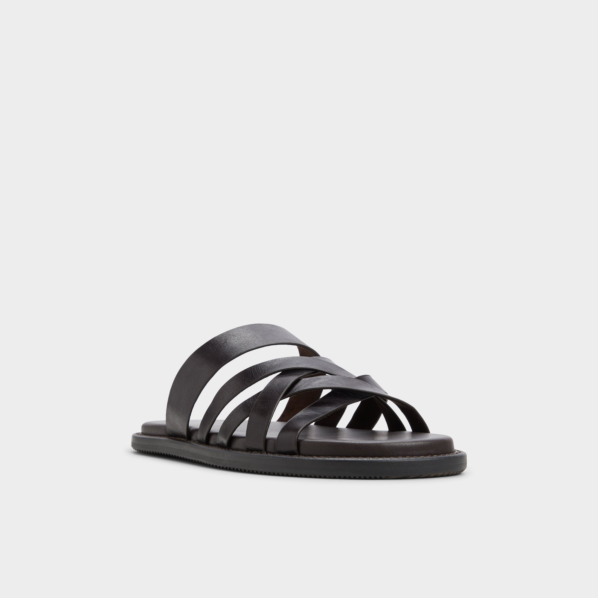 Aldo Haniff Brown Men's Sandals & Slides - Strappy flat sandal Brown