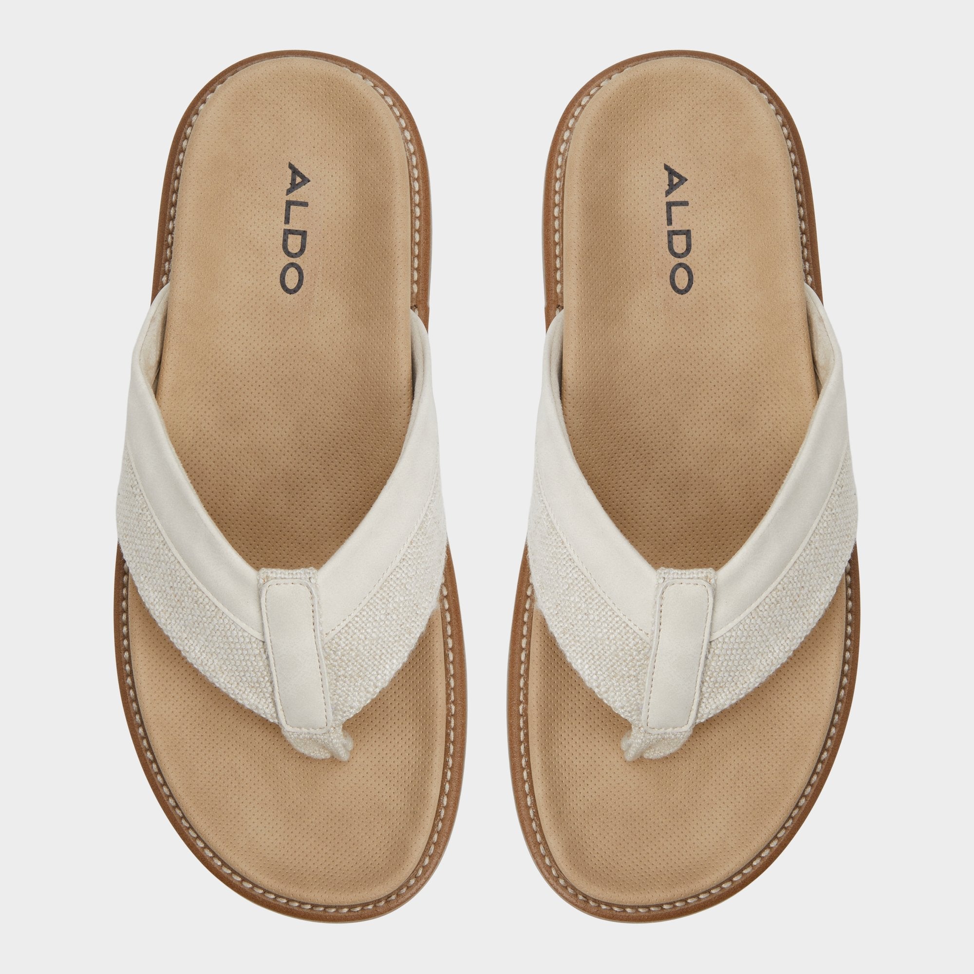 Aldo Beachbreeze Bone Men's Slides - Slide sandal Bone