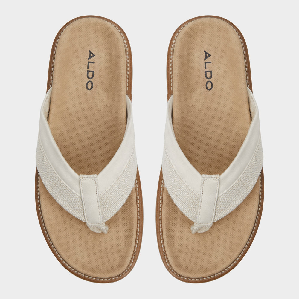Aldo Beachbreeze Bone Men's Slides - Slide sandal Bone