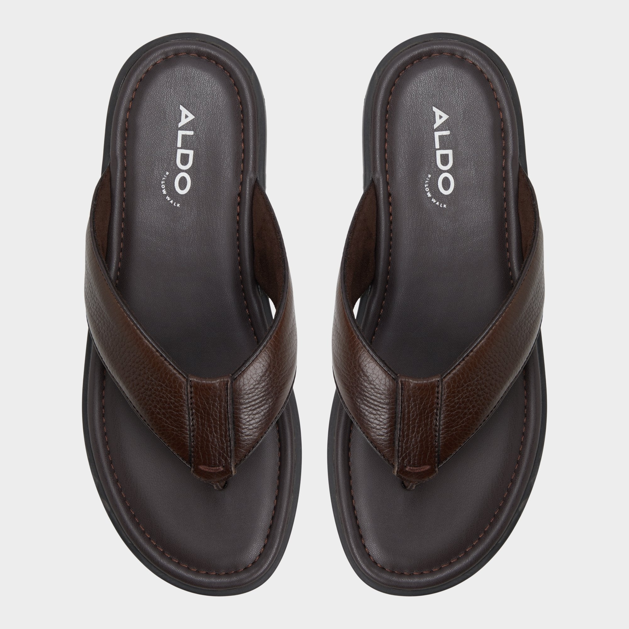 Aldo Tazzo Dark Brown Men's Flip flops - Flip flop Dark Brown