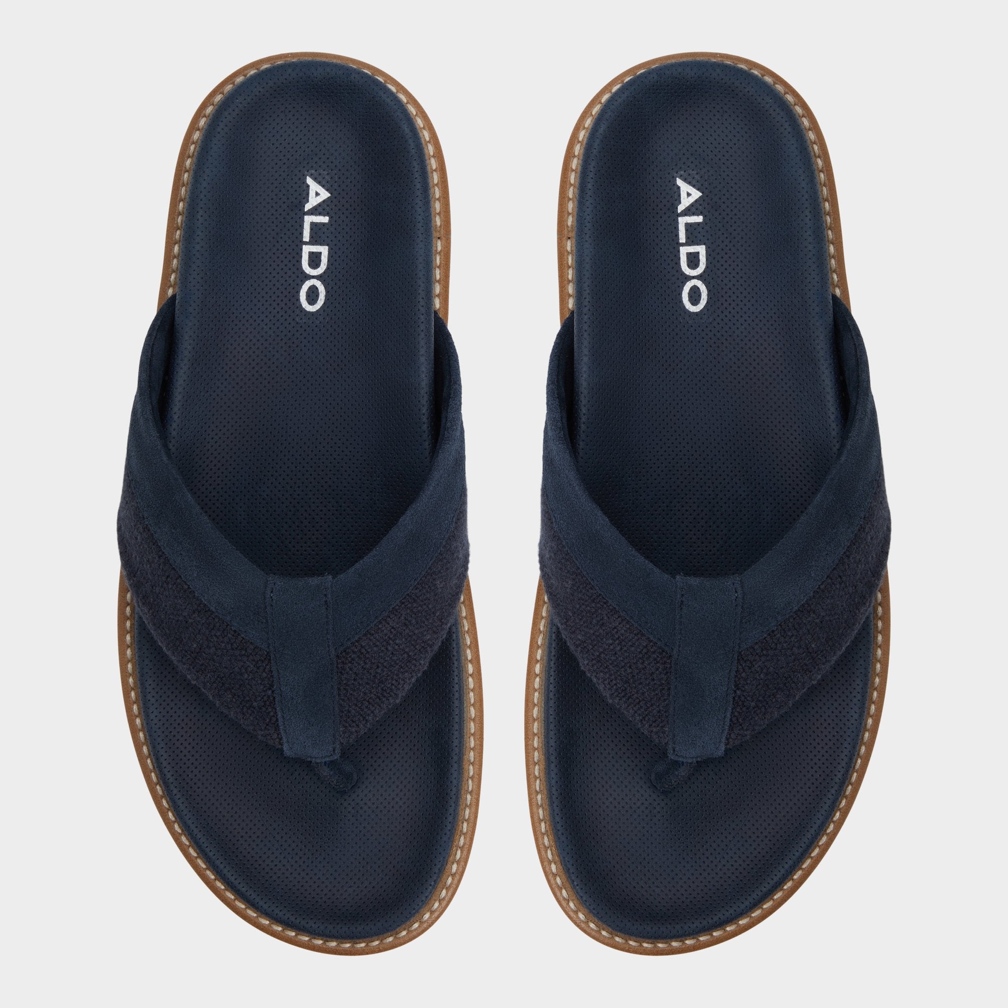 Aldo Beachbreeze Navy Men's Slides - Slide sandal Navy