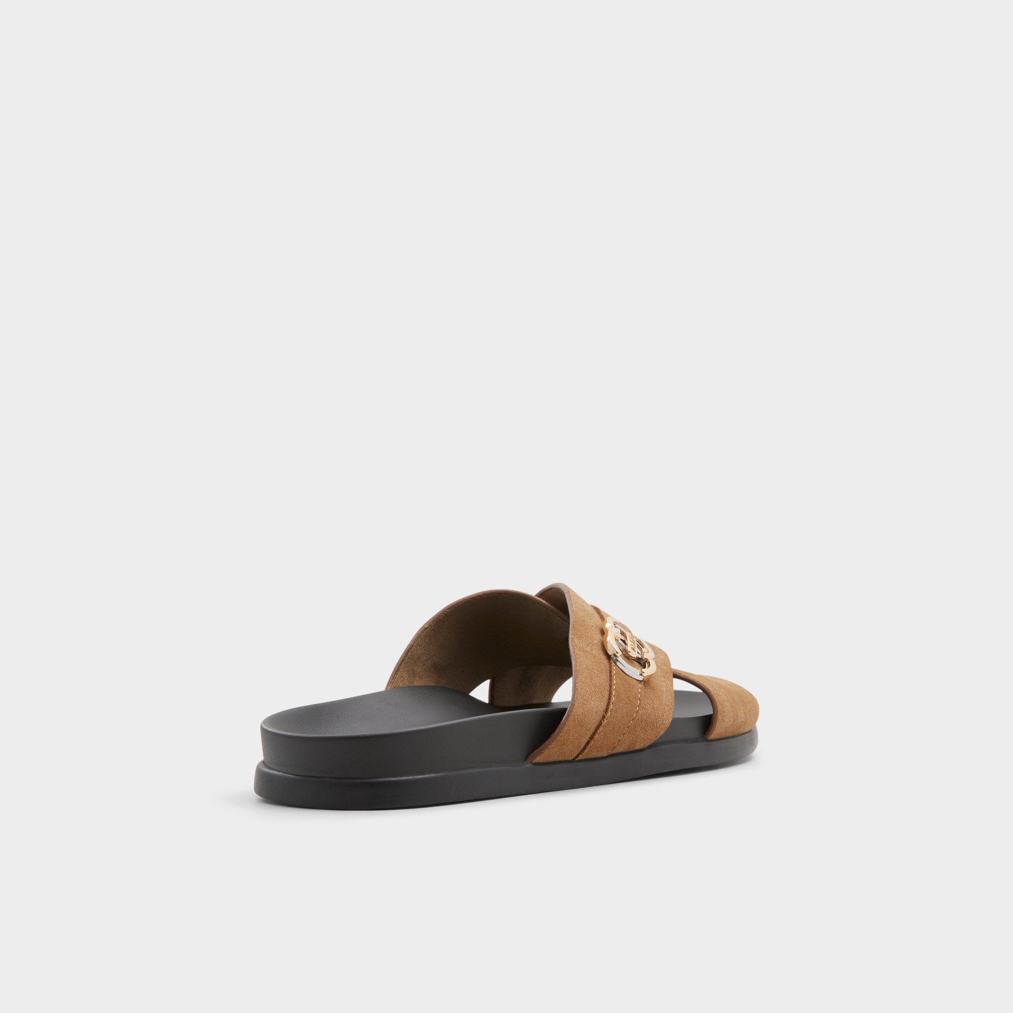Aldo Delmar Open Brown Men's Slides - Slide sandal Open Brown