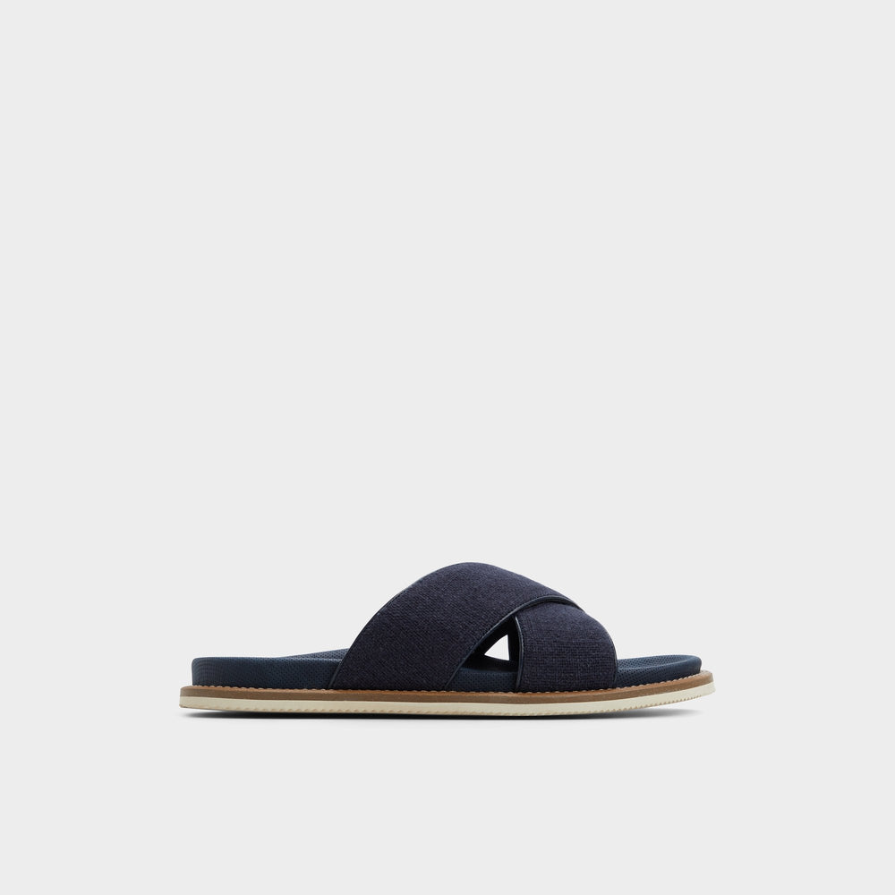 Aldo Marrin Navy Men's Slides - Slide sandal Navy