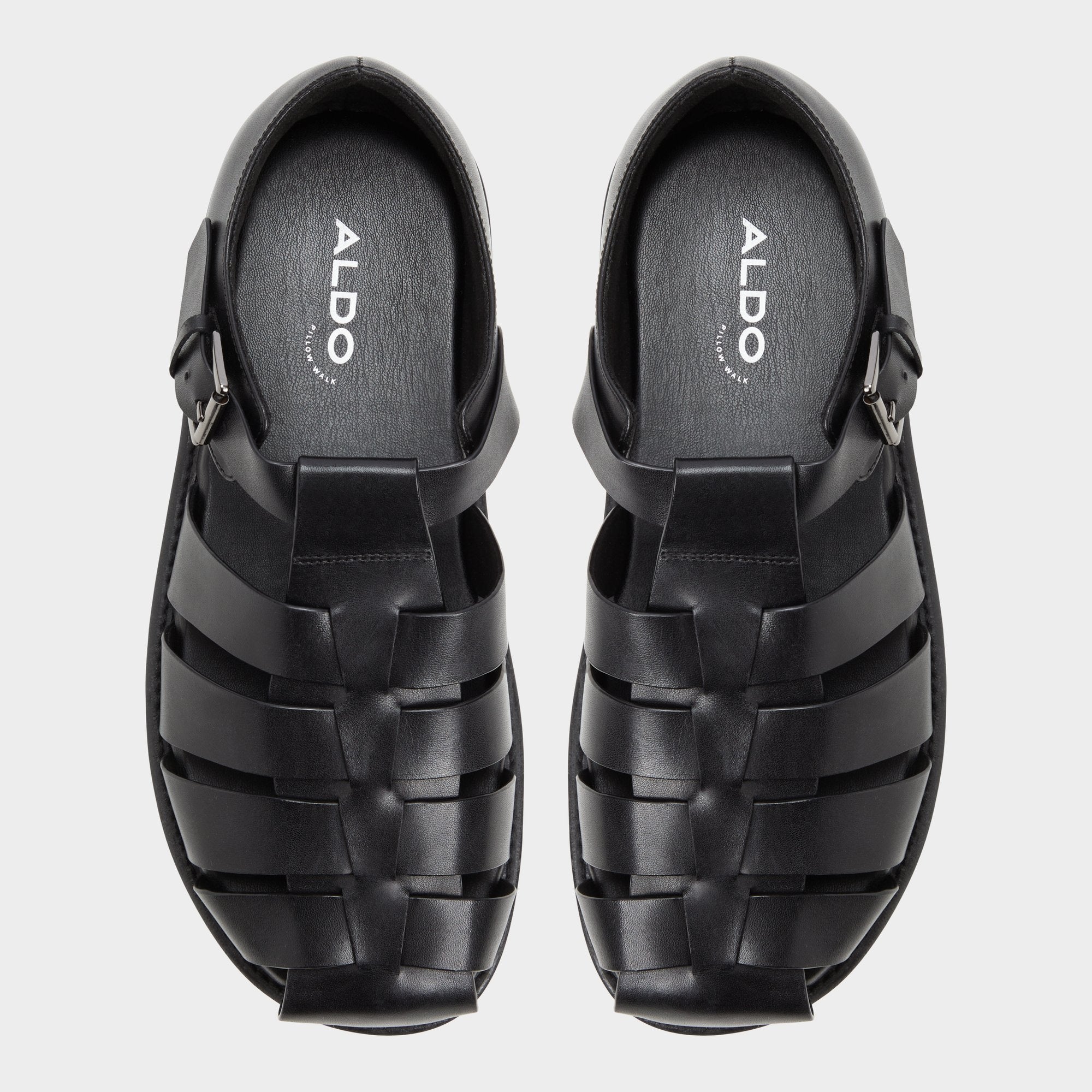 Aldo Wildhaven Black Men's Sandals & Slides - Flat sandal Black
