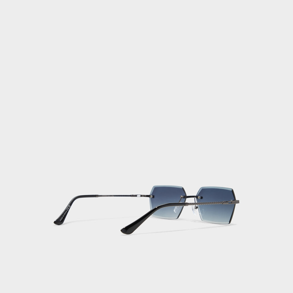 Aldo Kaaolle Dark Grey Men's Rectangle - Rectangle sunglasses Dark grey