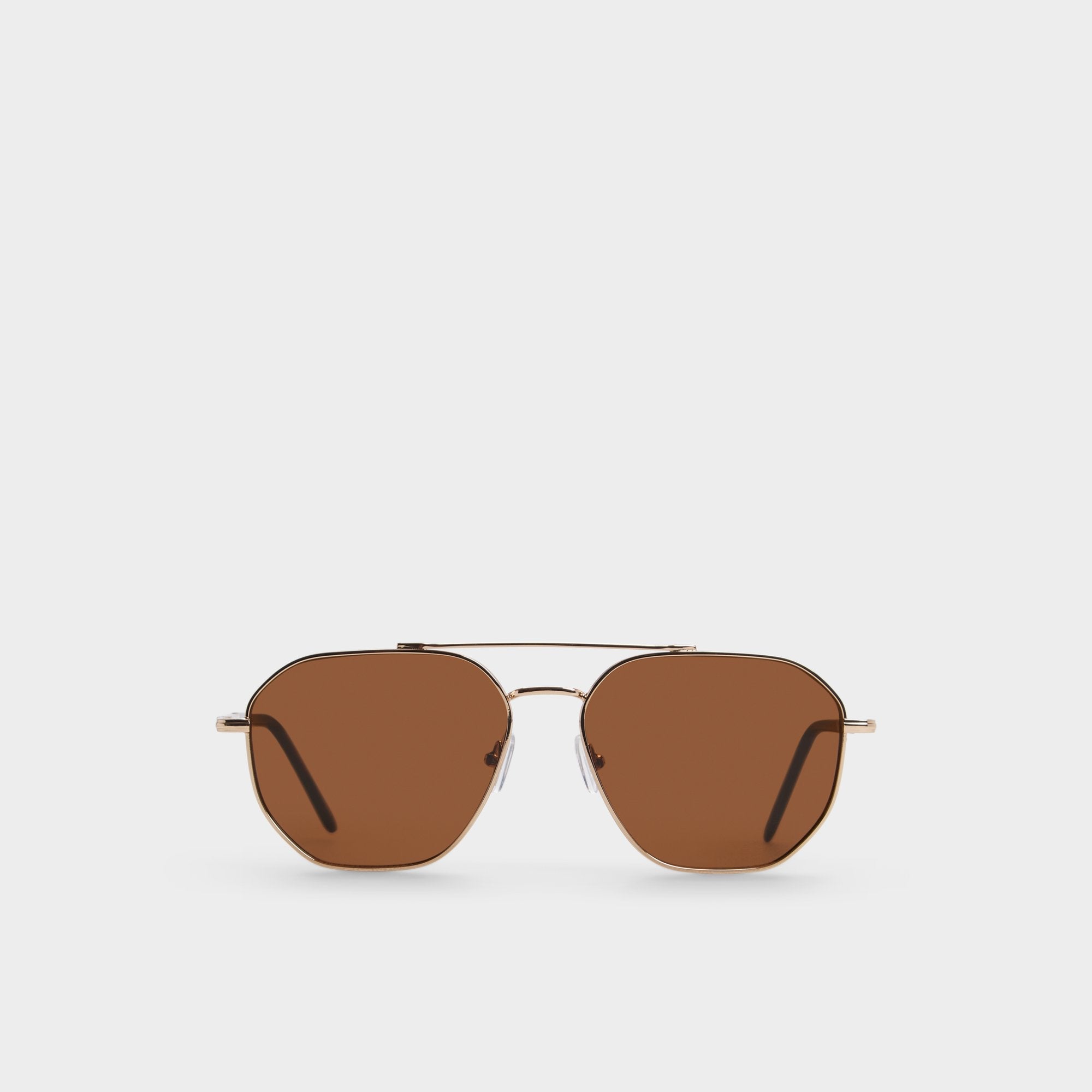 Aldo Biensfeldt in Gold - Aviator sunglasses Gold