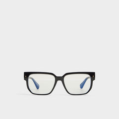 Aldo Nightfall Black Men's Rectangle - Non-prescription reading glasses Black