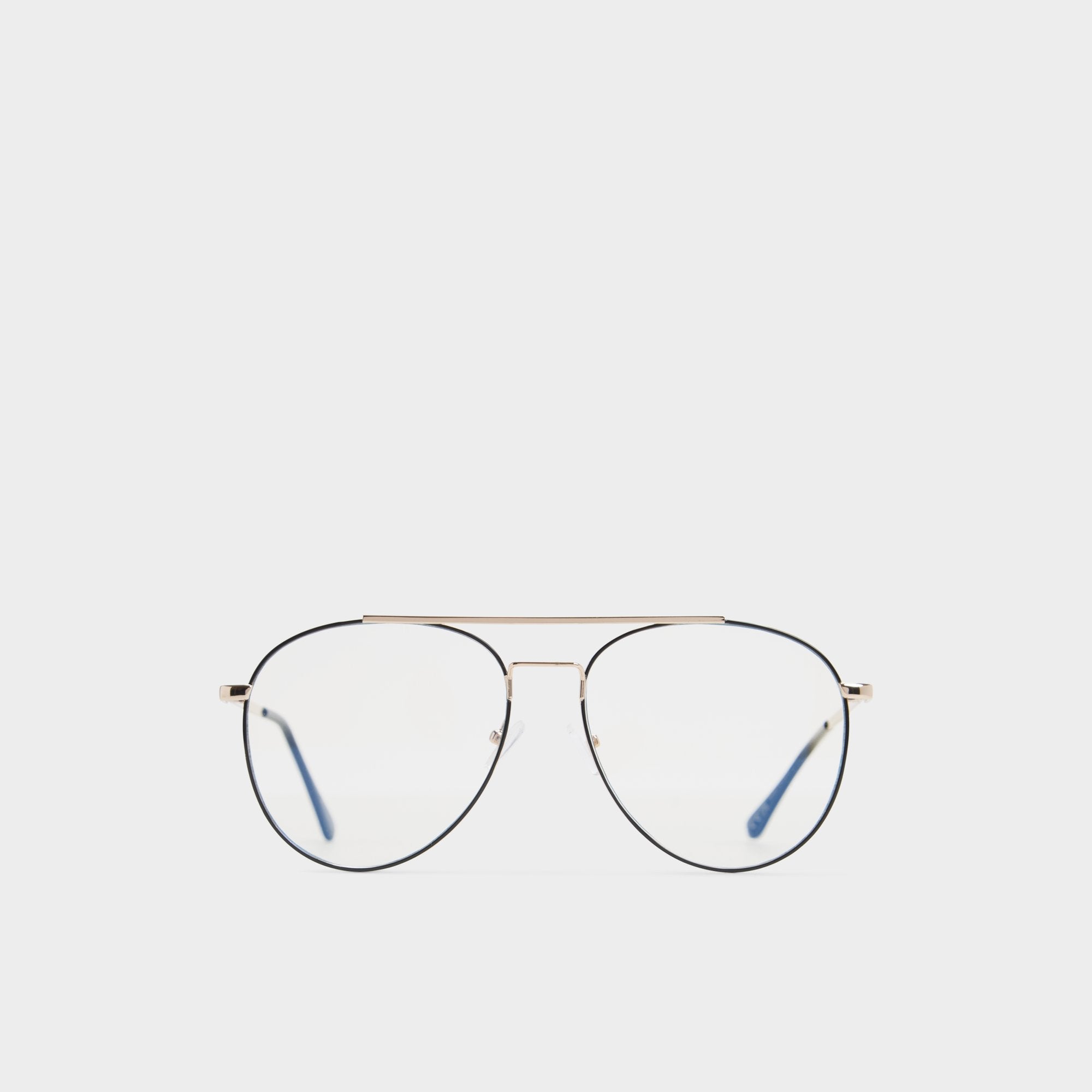 Aldo Edoawen in Black Gold Multi - Non-prescription reading glasses Black/Gold Multi