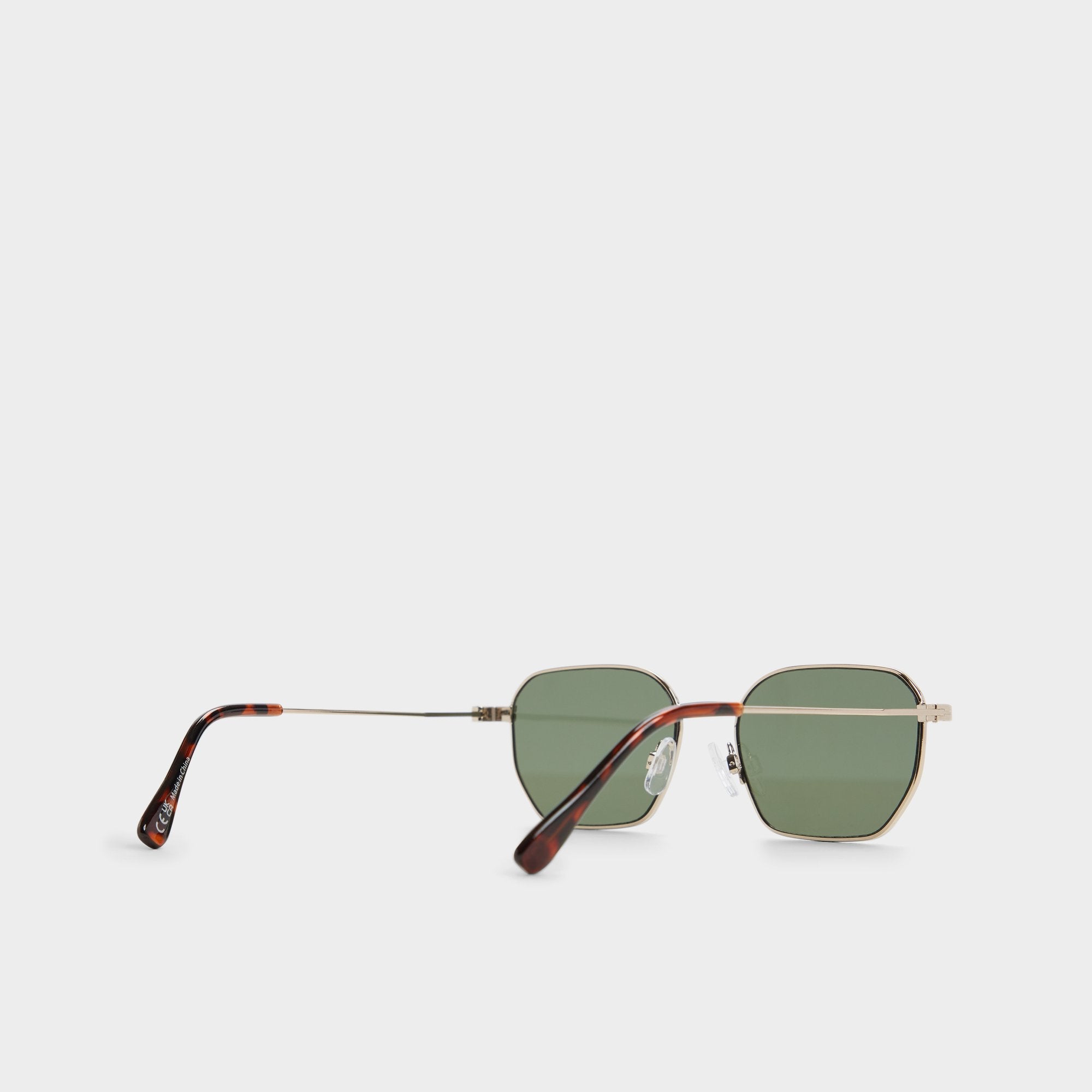 Aldo Flyynn in Gold - Rectangle sunglasses Gold