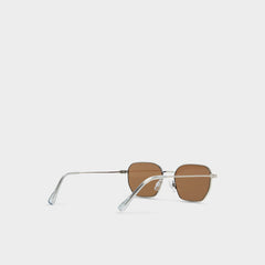 Aldo Flyynn in Silver - Rectangle sunglasses Silver