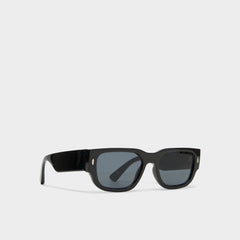 Aldo Brompton Black Men's Rectangle - Rectangle sunglasses Black