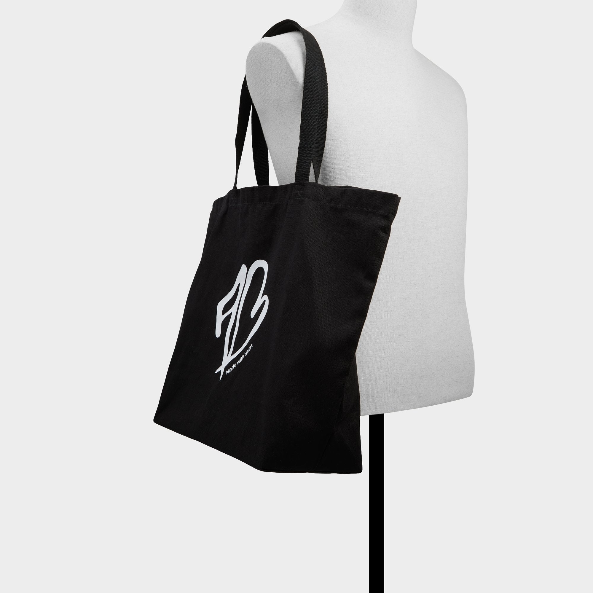 Aldo Made With Heart Tote Black/White Tote & Satchel bags - Tote bag Black/White