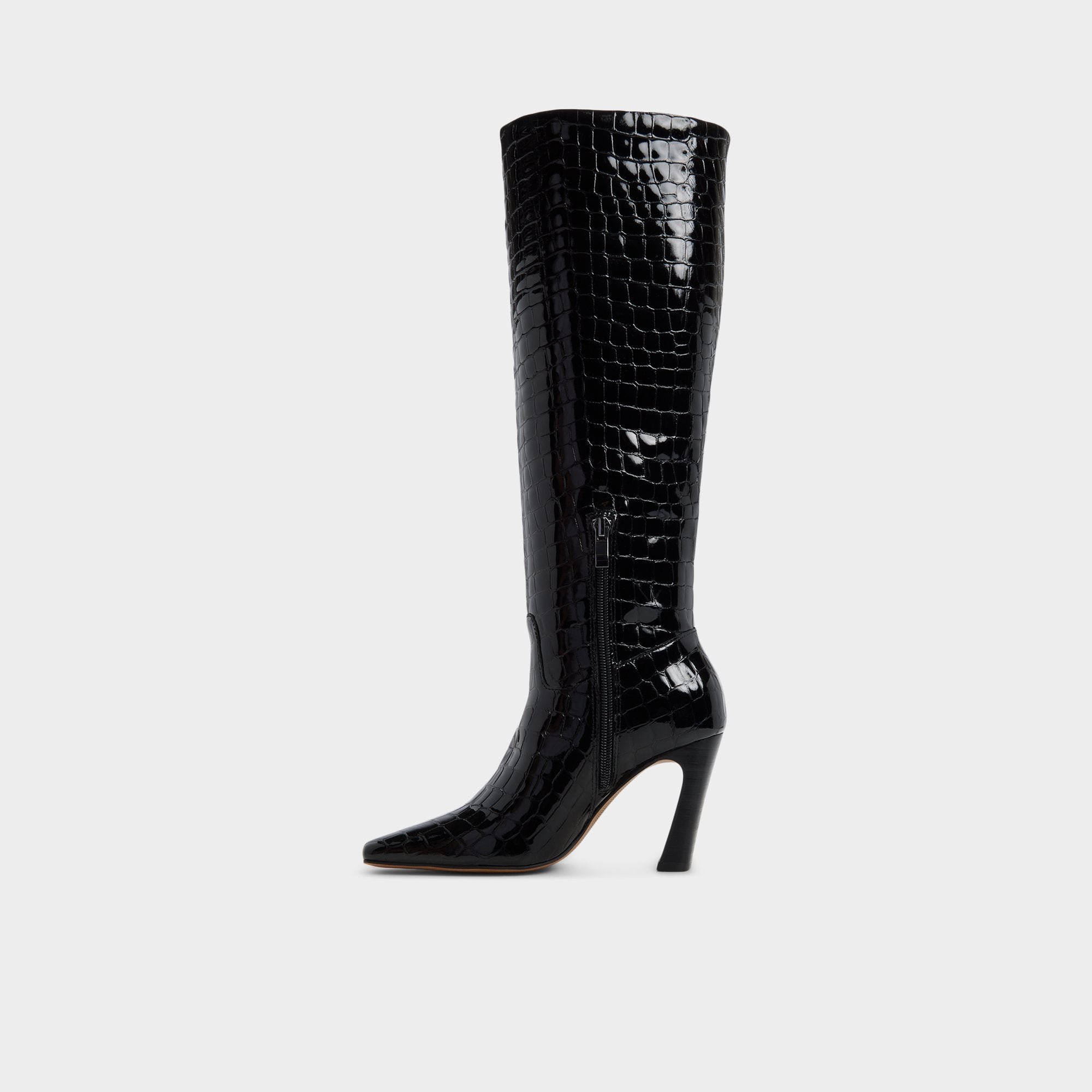 Aldo Vivienna in Black - Knee-high boot, Block heel Black