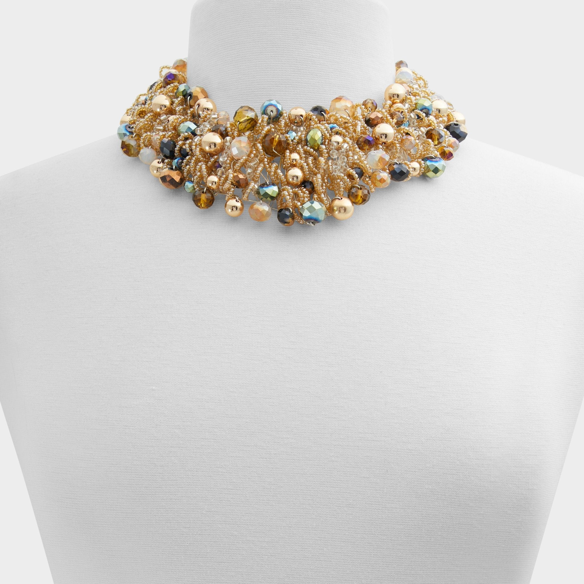 Aldo Arvanv Dark Green Women's Necklaces - Statement necklace Dark Green
