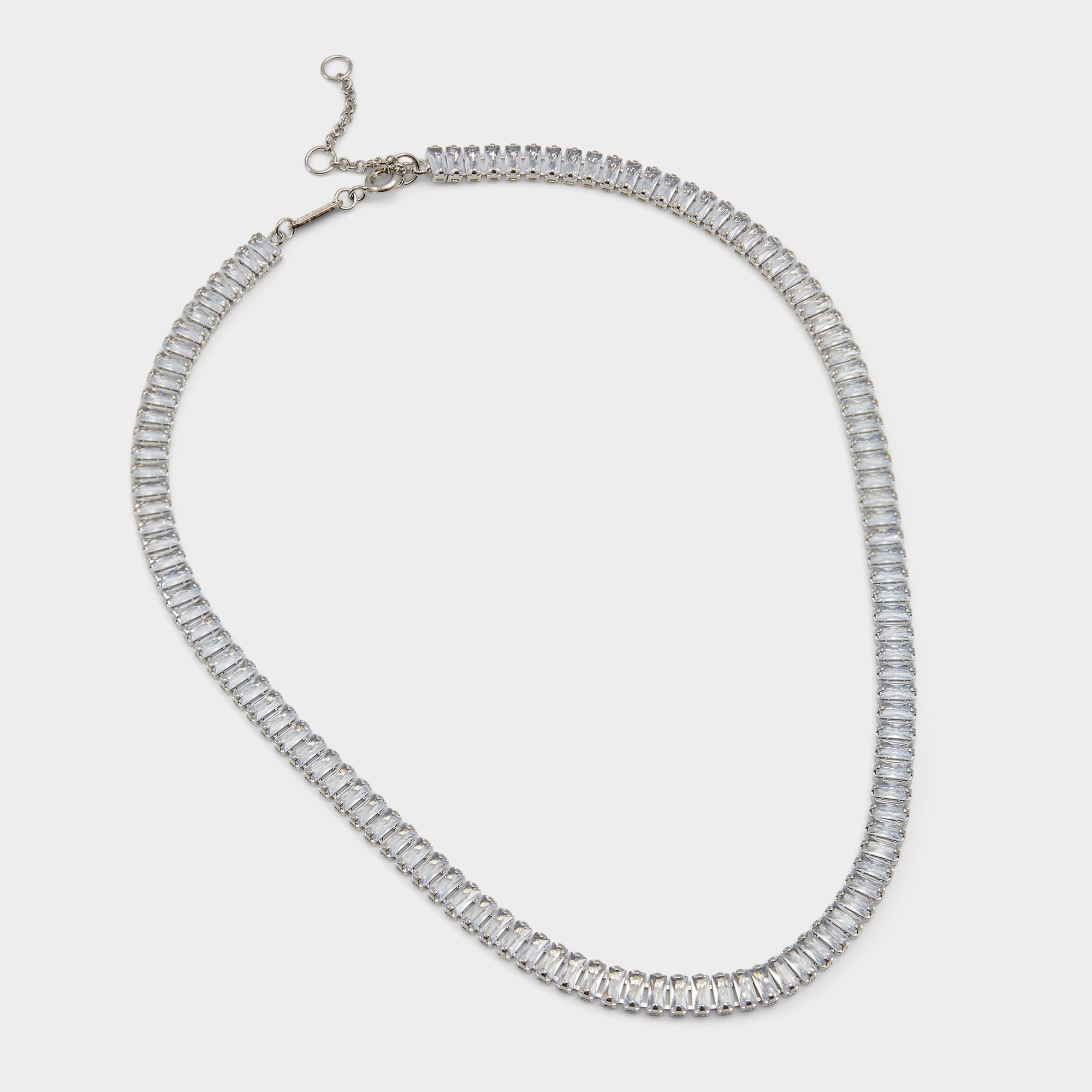 Aldo Maliana Silver/Clear Multi Women's Necklaces - Choker necklace Silver/Clear Multi