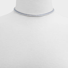 Aldo Maliana Silver/Clear Multi Women's Necklaces - Choker necklace Silver/Clear Multi