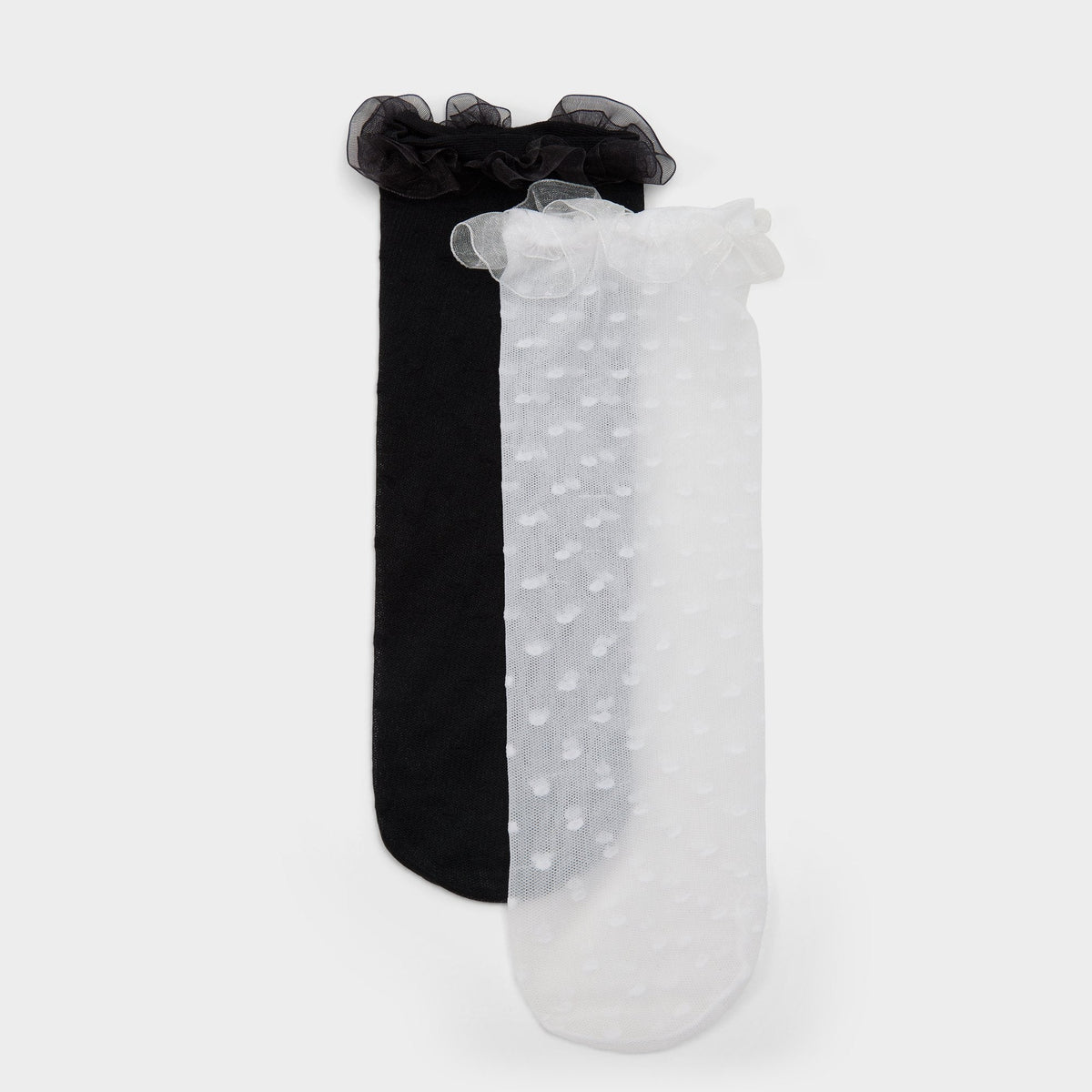 Aldo Polkafrill in Black White - Socks Black/white