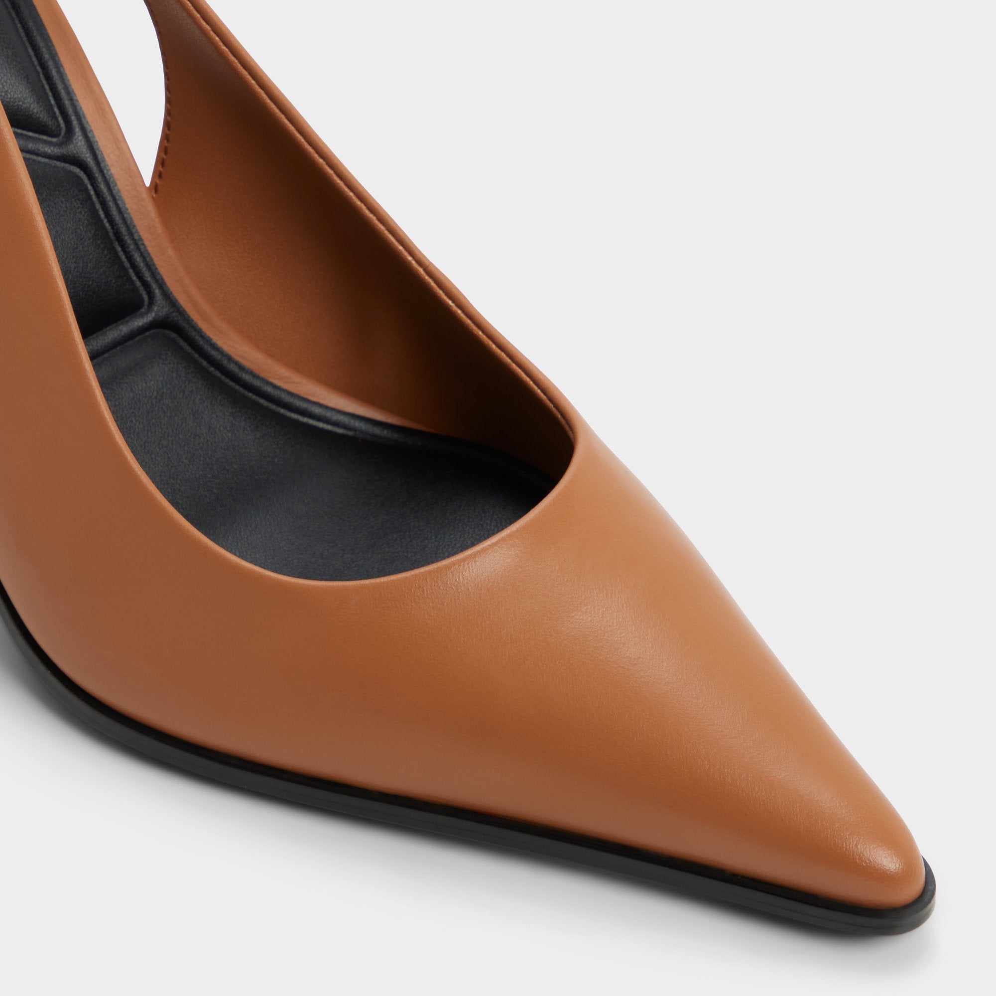Aldo Re in Samantha Light Brown - Sling back high heel, Stiletto heel Light brown