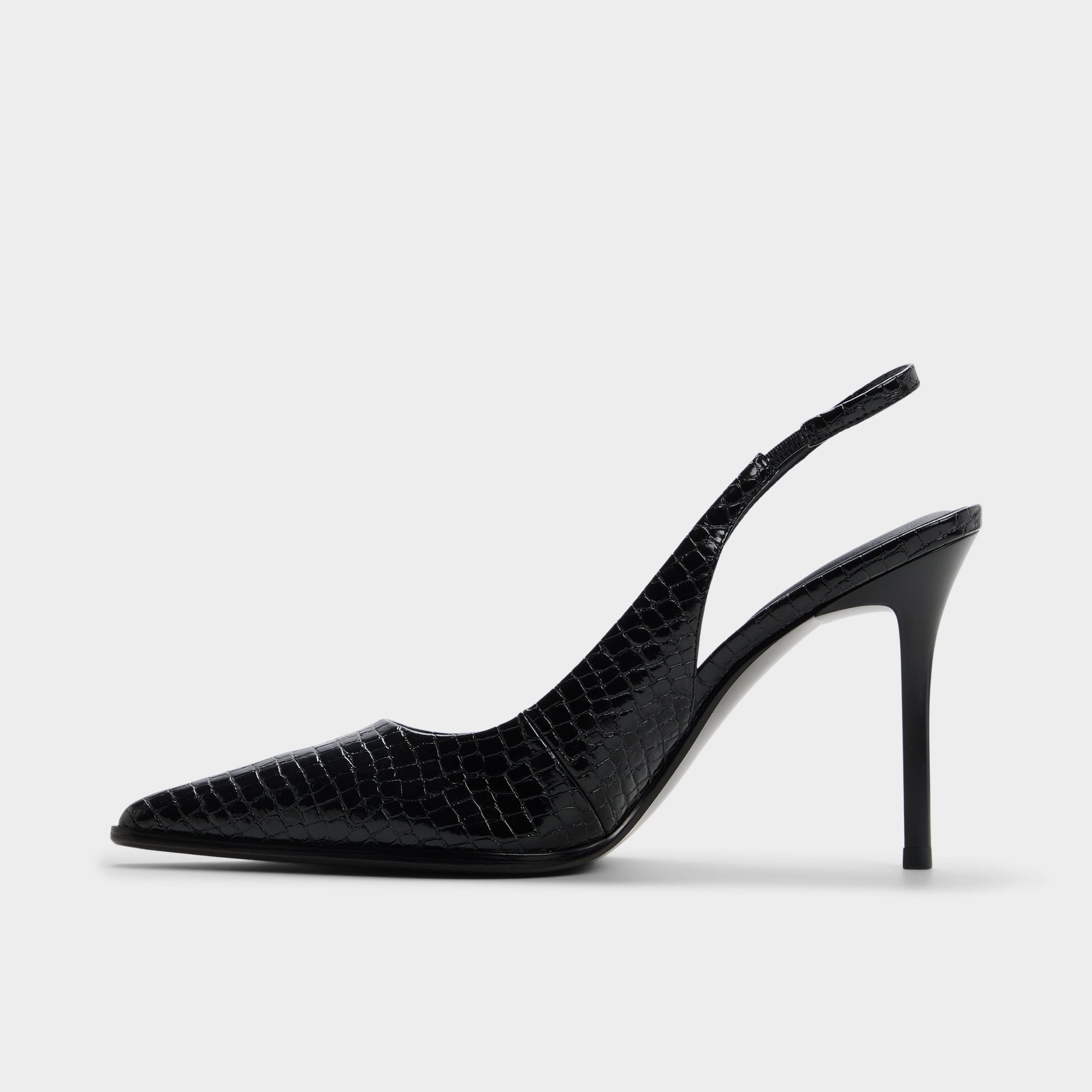 Aldo Re in Samantha Other Black - Sling back high heel, Stiletto heel Other black