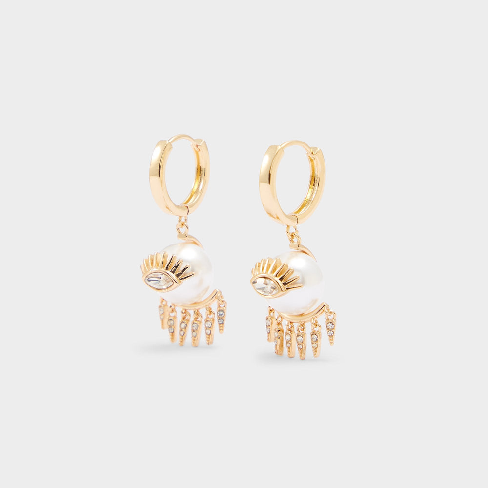 Aldo Kythe Gold/Clear Multi Women's Earrings - Earrings Gold/Clear Multi