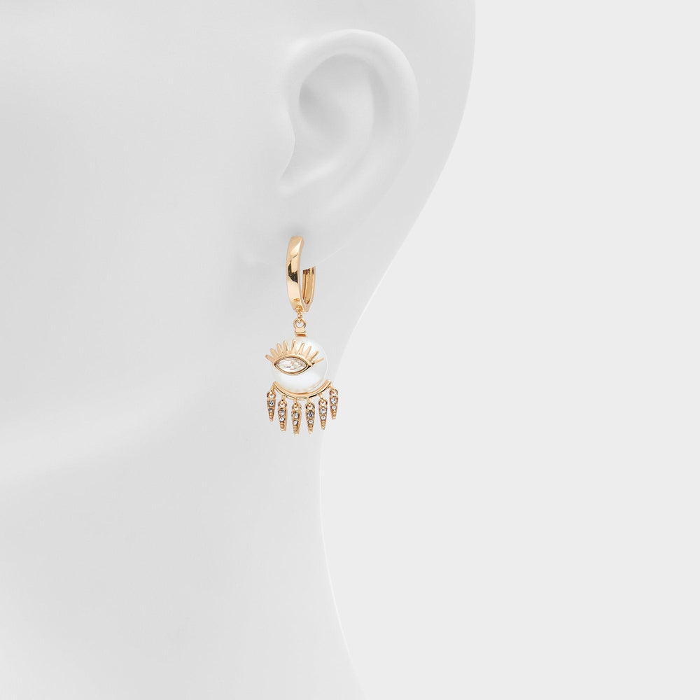 Aldo Kythe Gold/Clear Multi Women's Earrings - Earrings Gold/Clear Multi