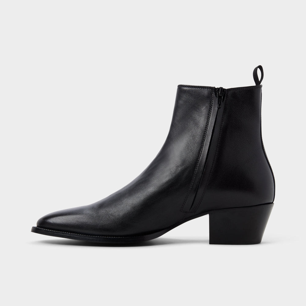 Aldo Jako in Black - Chelsea boot, Block heel Black