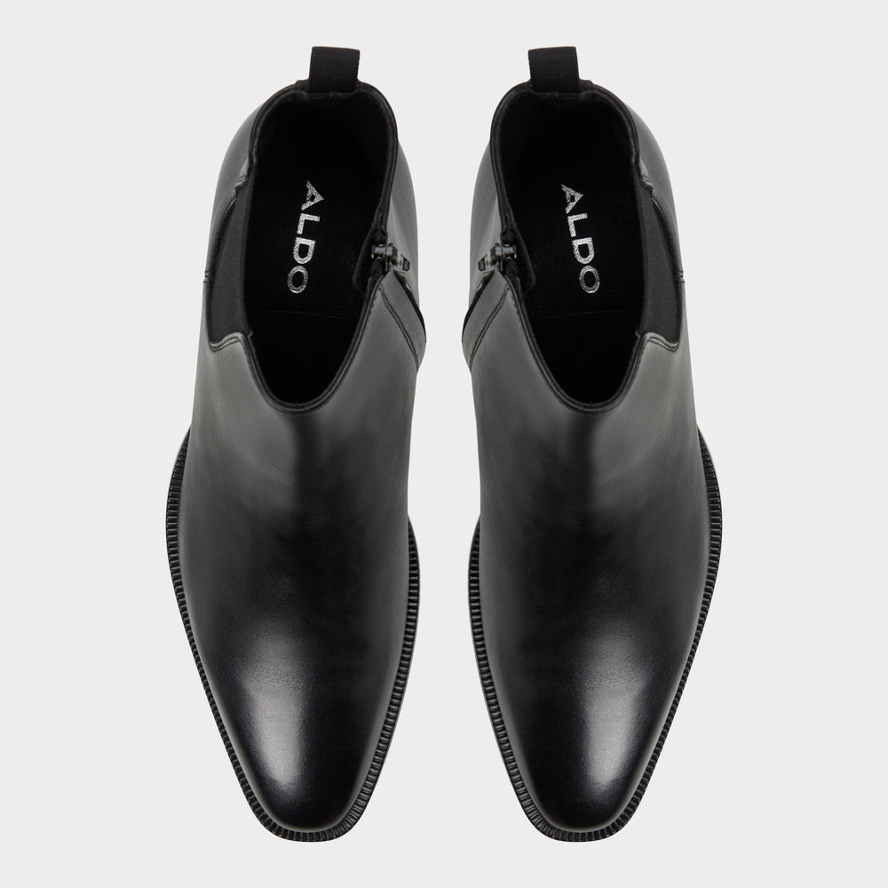 Aldo Jako in Black - Chelsea boot, Block heel Black