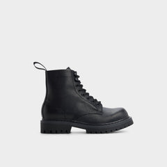 Aldo Doublezero in Other Black - Combat boot, Lug sole Other black