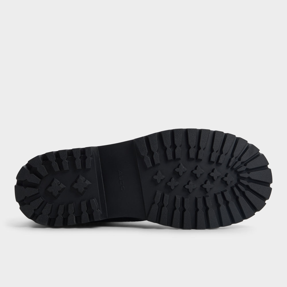 Aldo Doublezero in Other Black - Combat boot, Lug sole Other black