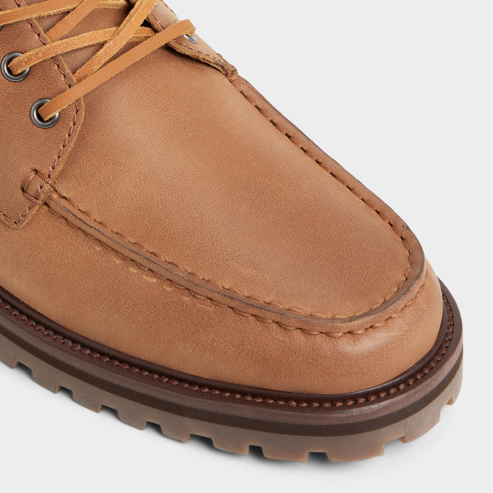 Aldo Farrell in Cognac - Combat boot, Lug sole Cognac