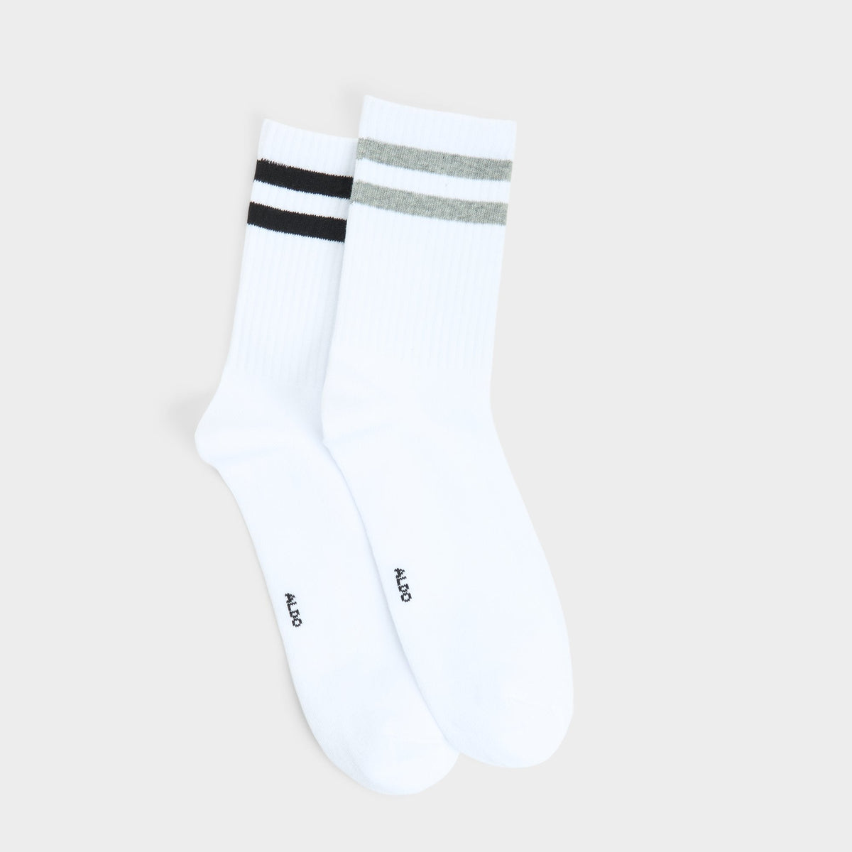 Aldo Retroline in Grey - Crew socks Grey